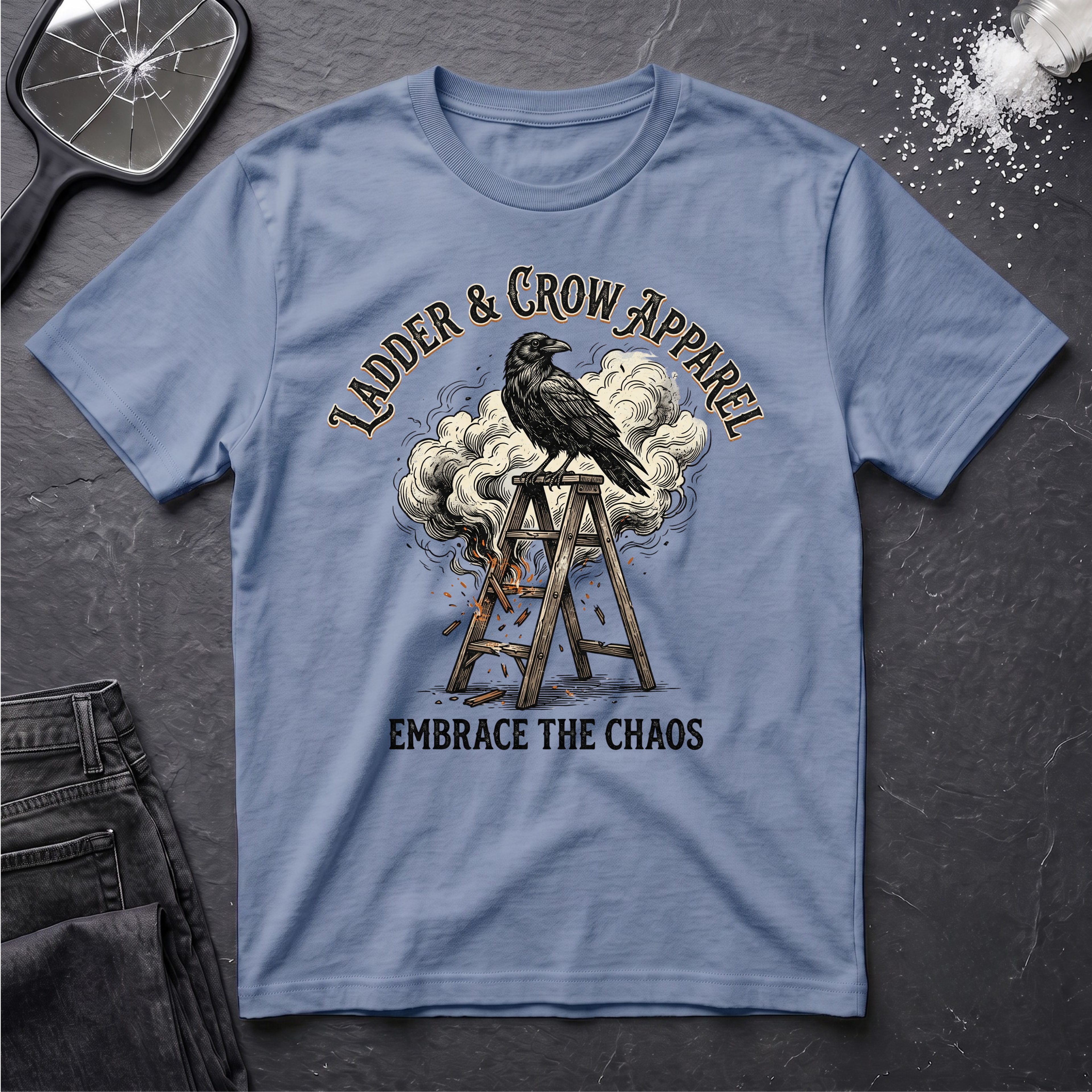 Ladder Crow Embrace Chaos T-Shirt