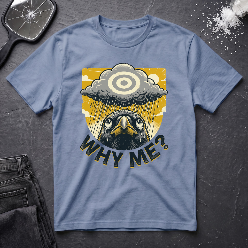 Why Me Crow Cloud T-Shirt