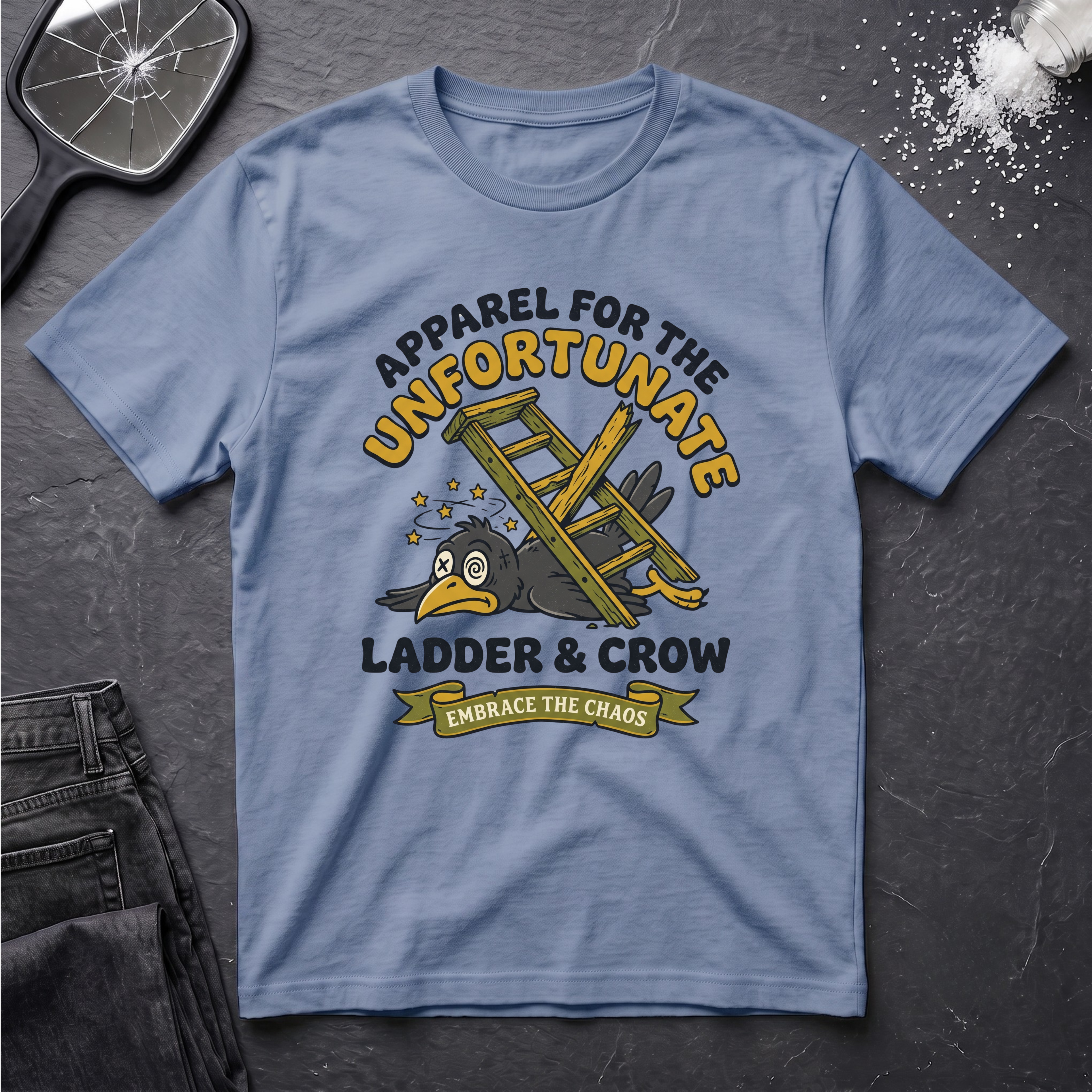 Embrace The Chaos Cartoon T-Shirt