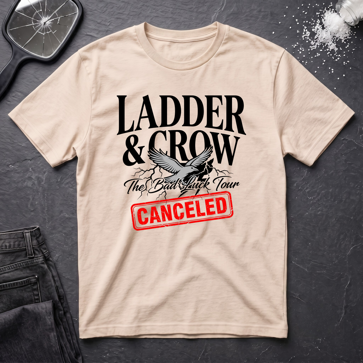 Ladder & Crow Bad Luck Tour Canceled T-Shirt