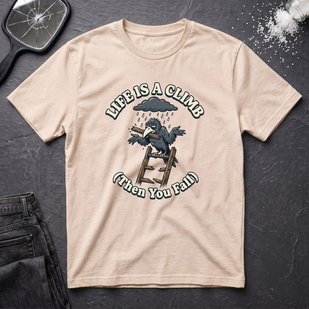 Life Is A Climb Then You Fall T-Shirt