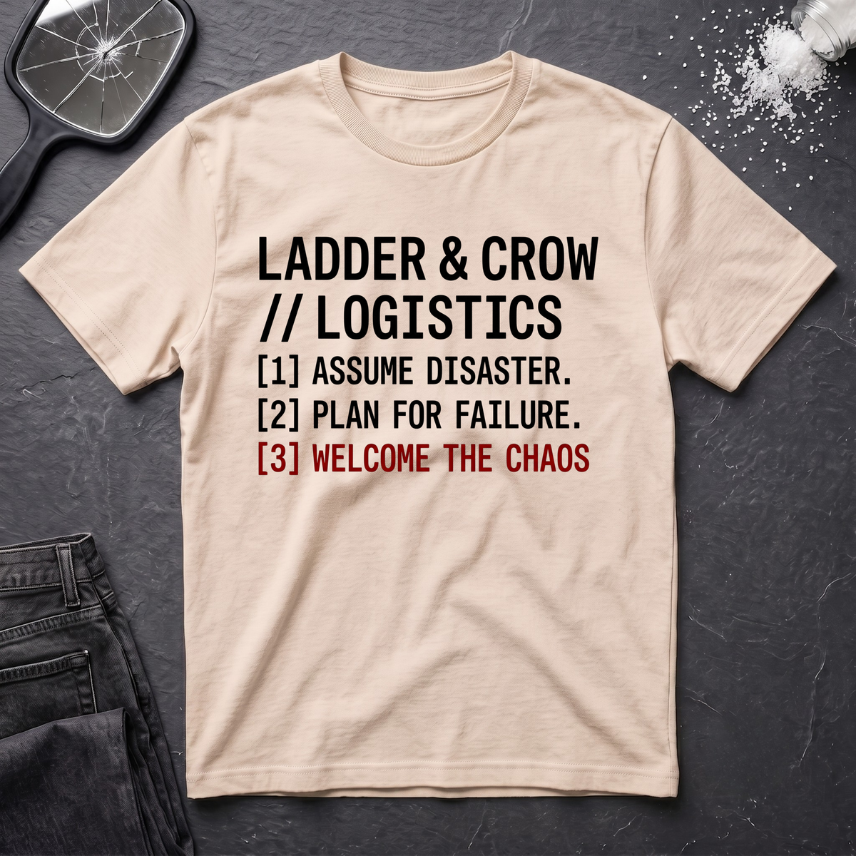 Ladder & Crow Logistics T-Shirt