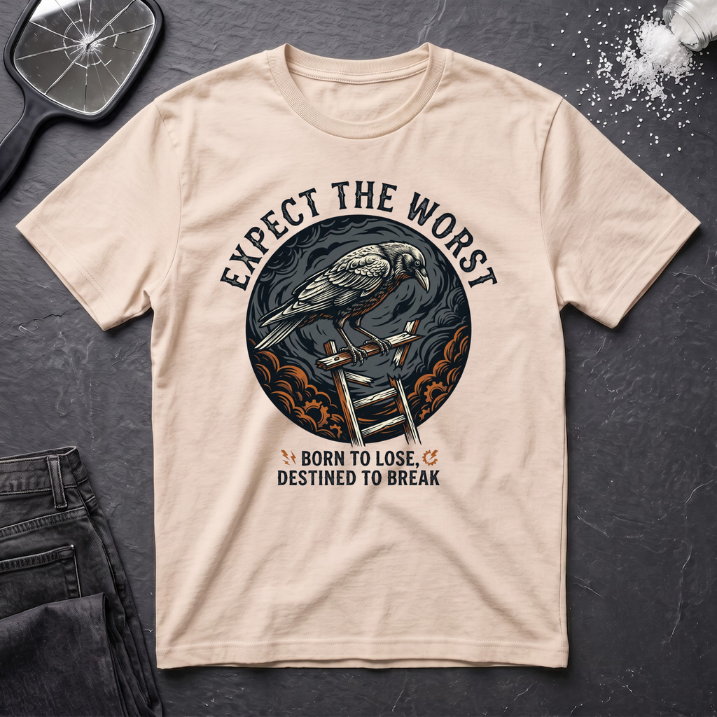 Expect the Worst Born To Lose T-Shirt