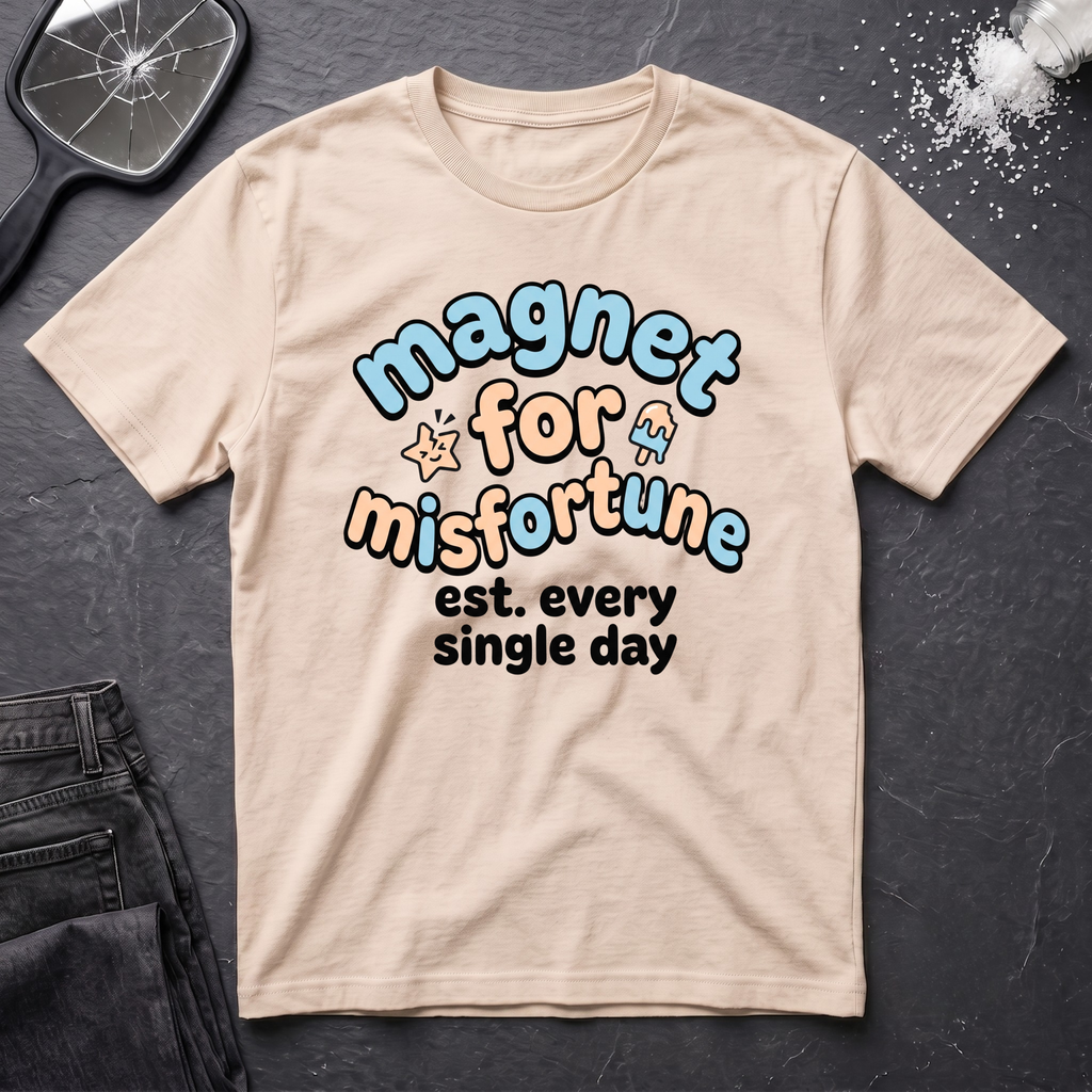 Magnet for Misfortune T-Shirt