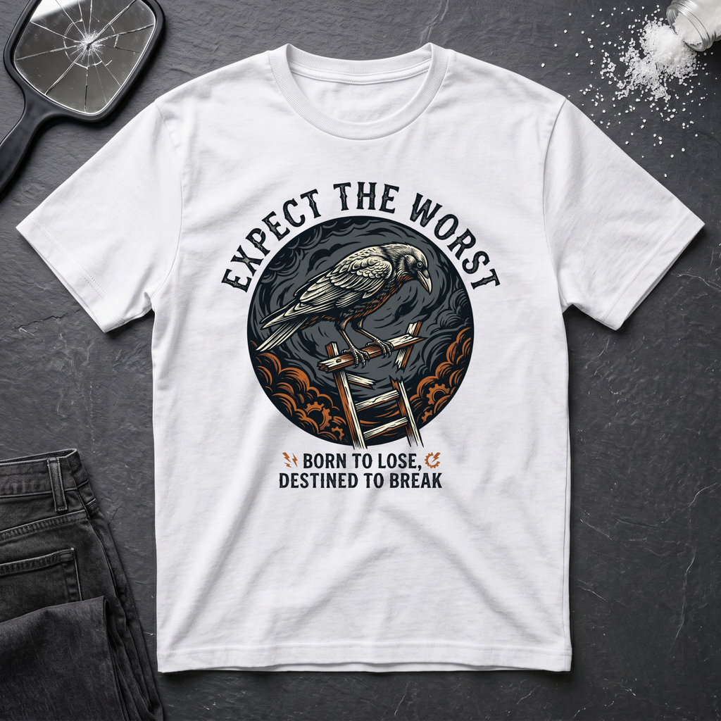 Expect the Worst Born To Lose T-Shirt