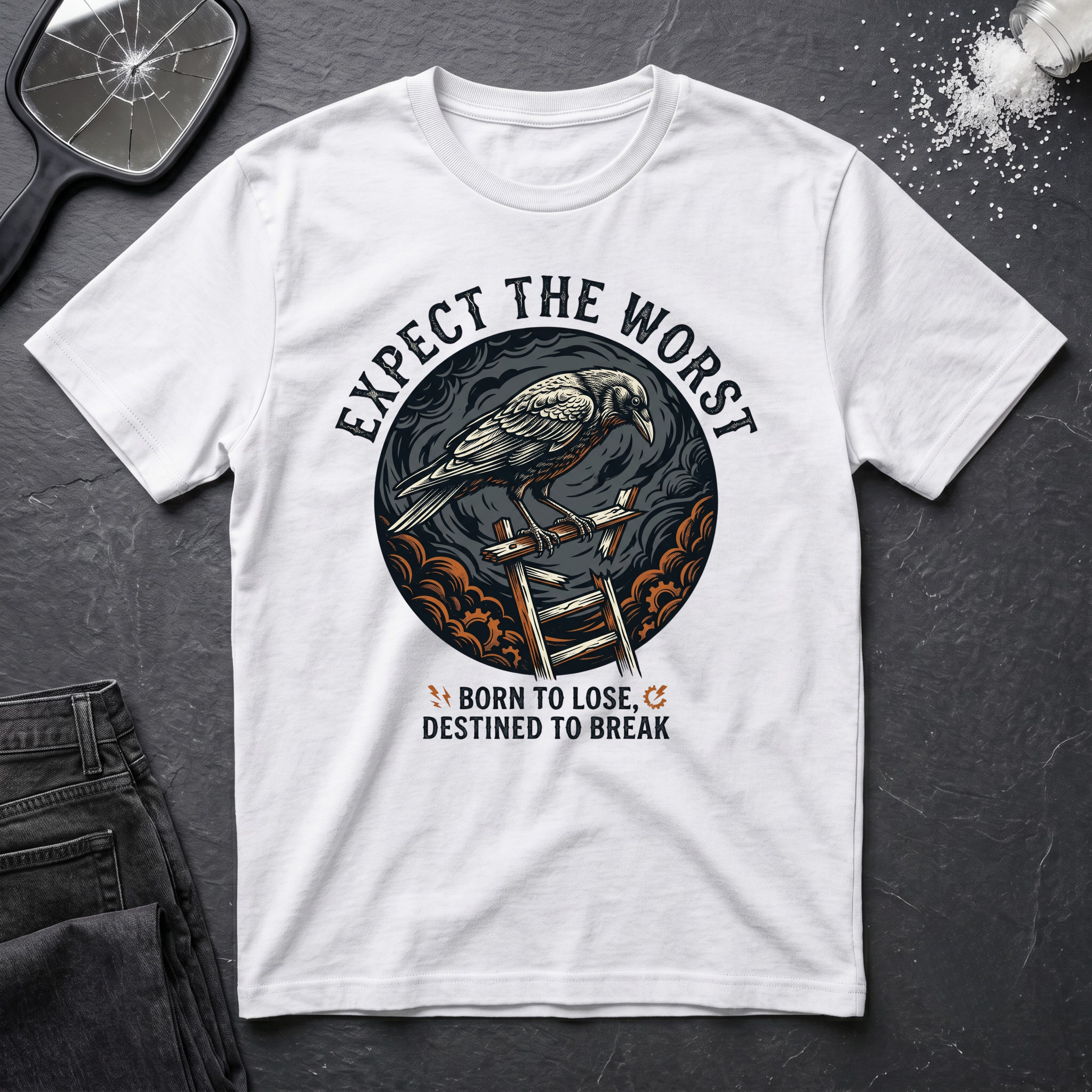 Expect the Worst Born To Lose T-Shirt
