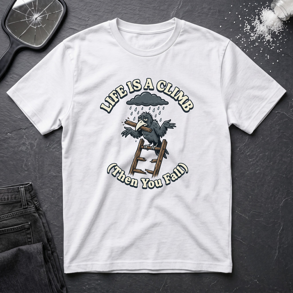 Life Is A Climb Then You Fall T-Shirt