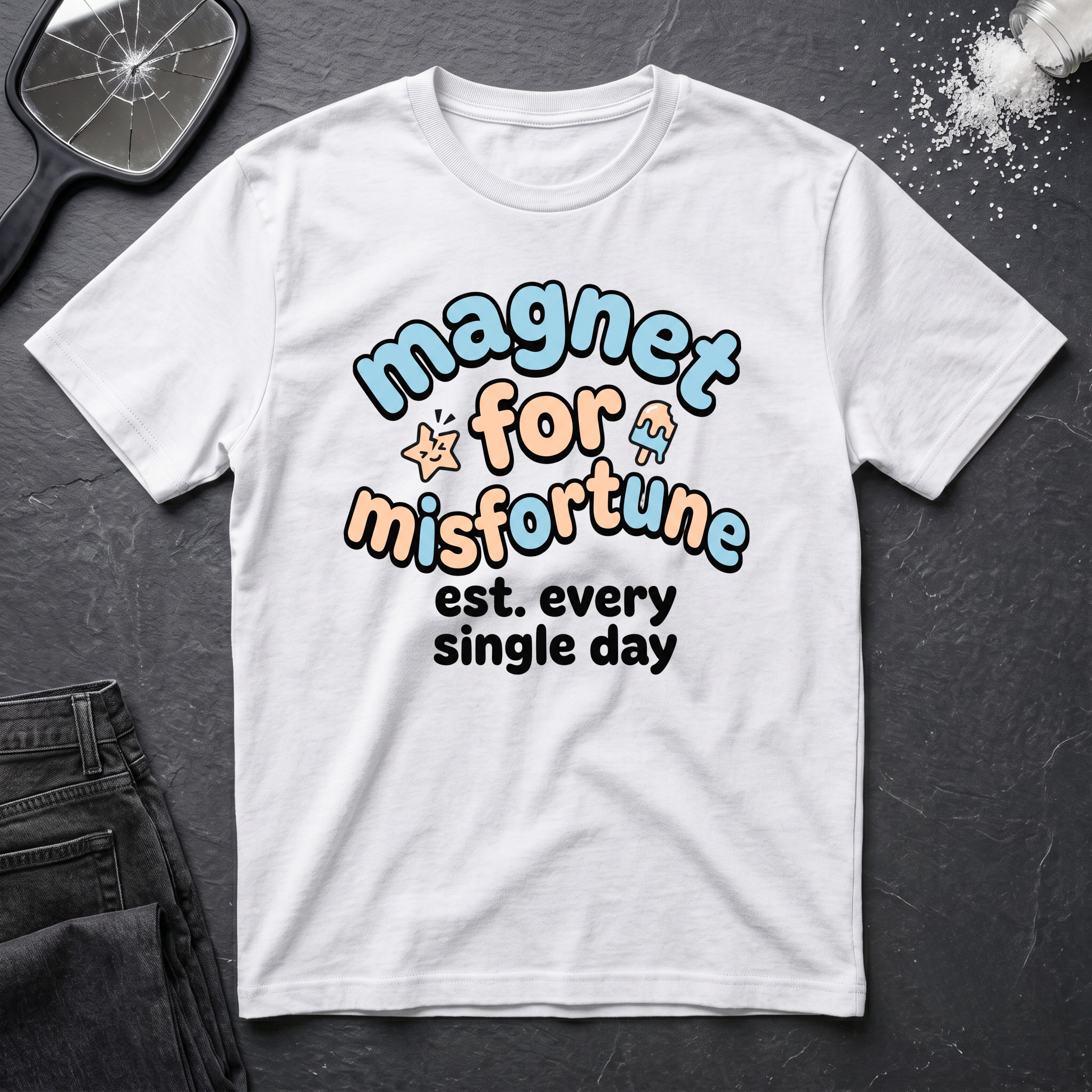 Magnet for Misfortune T-Shirt