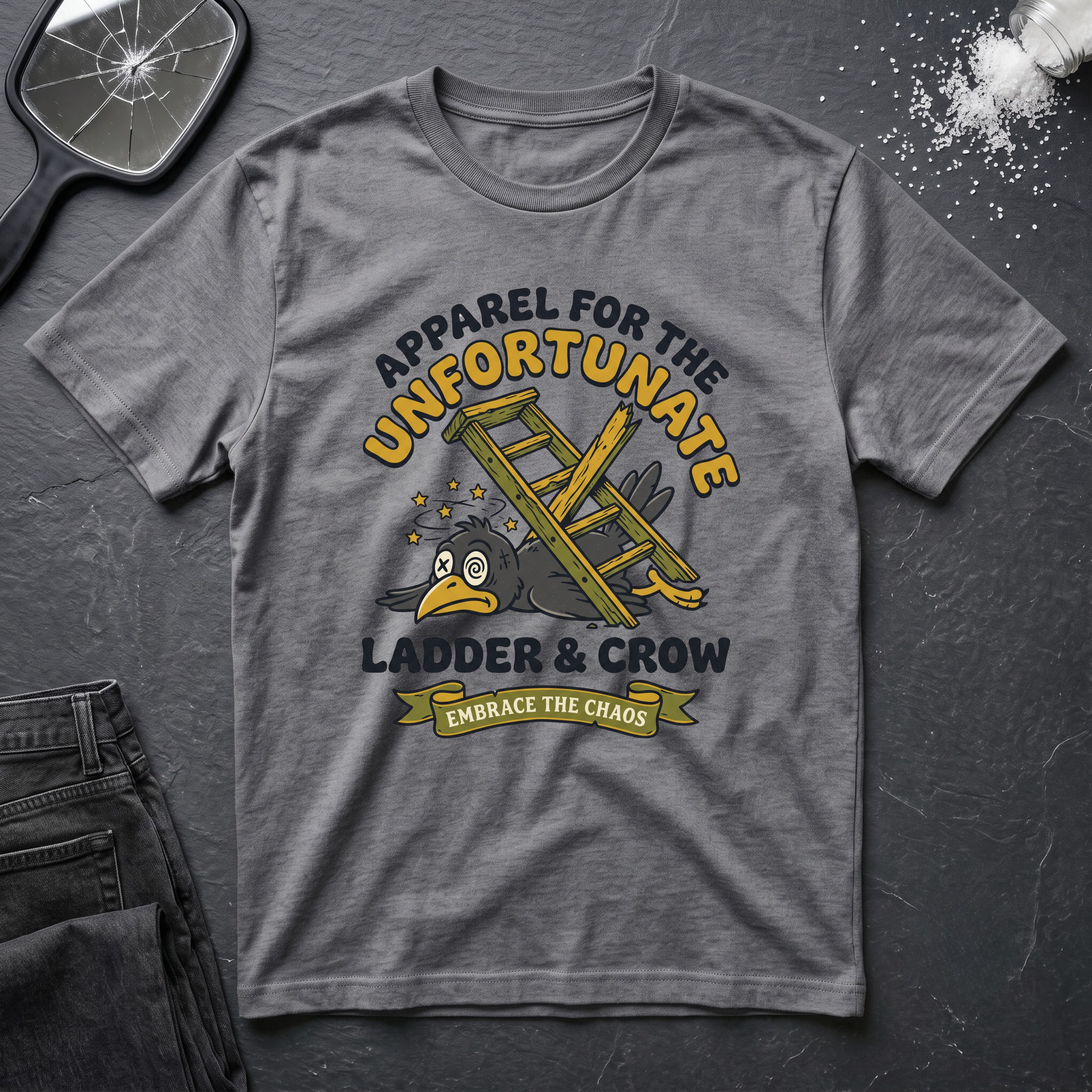 Embrace The Chaos Cartoon T-Shirt