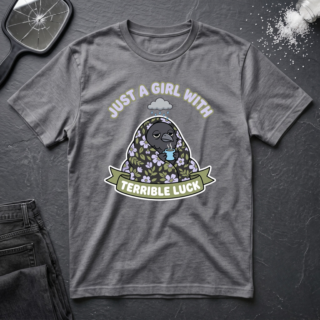 Just A Girl With Terrible Luck T-Shirt