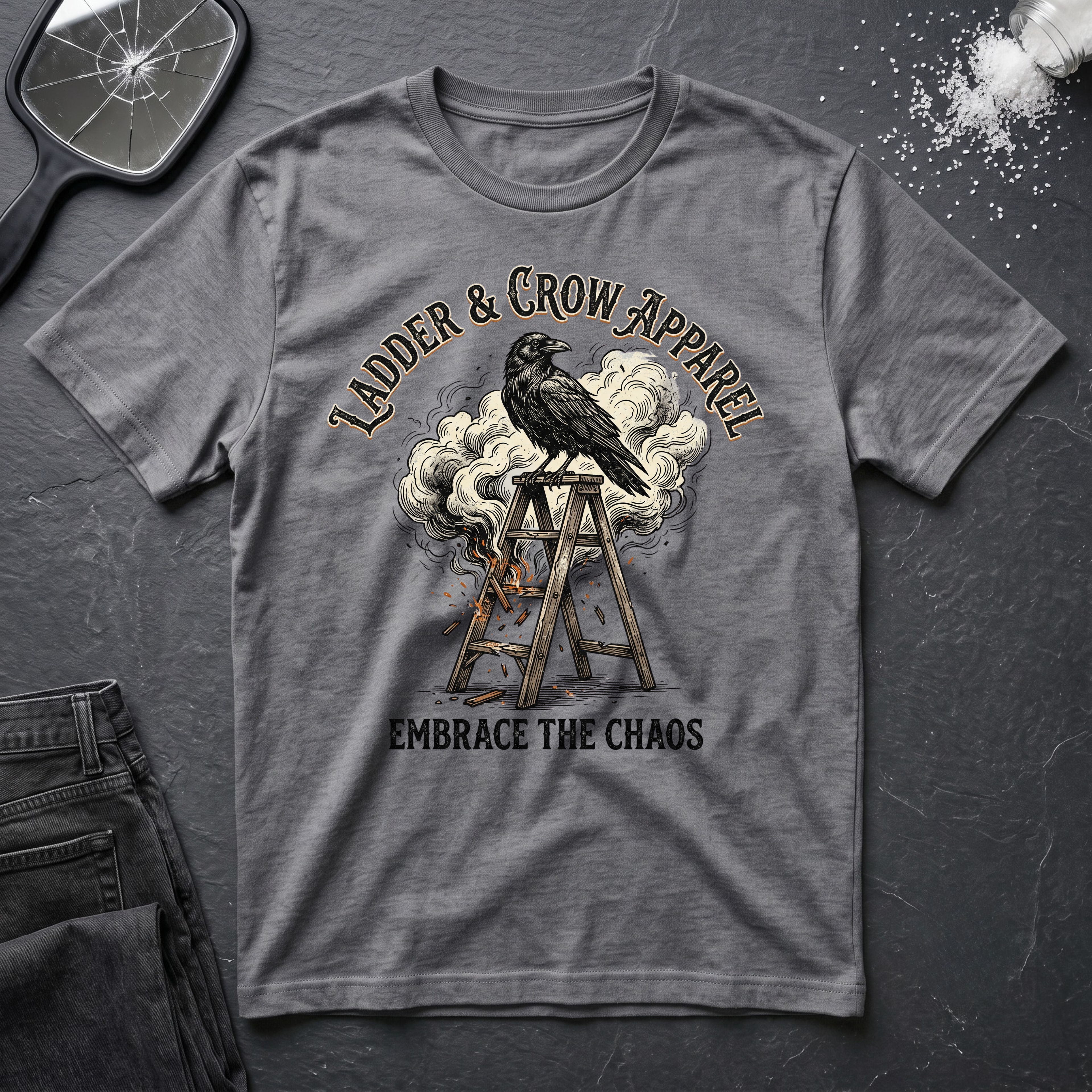 Ladder Crow Embrace Chaos T-Shirt