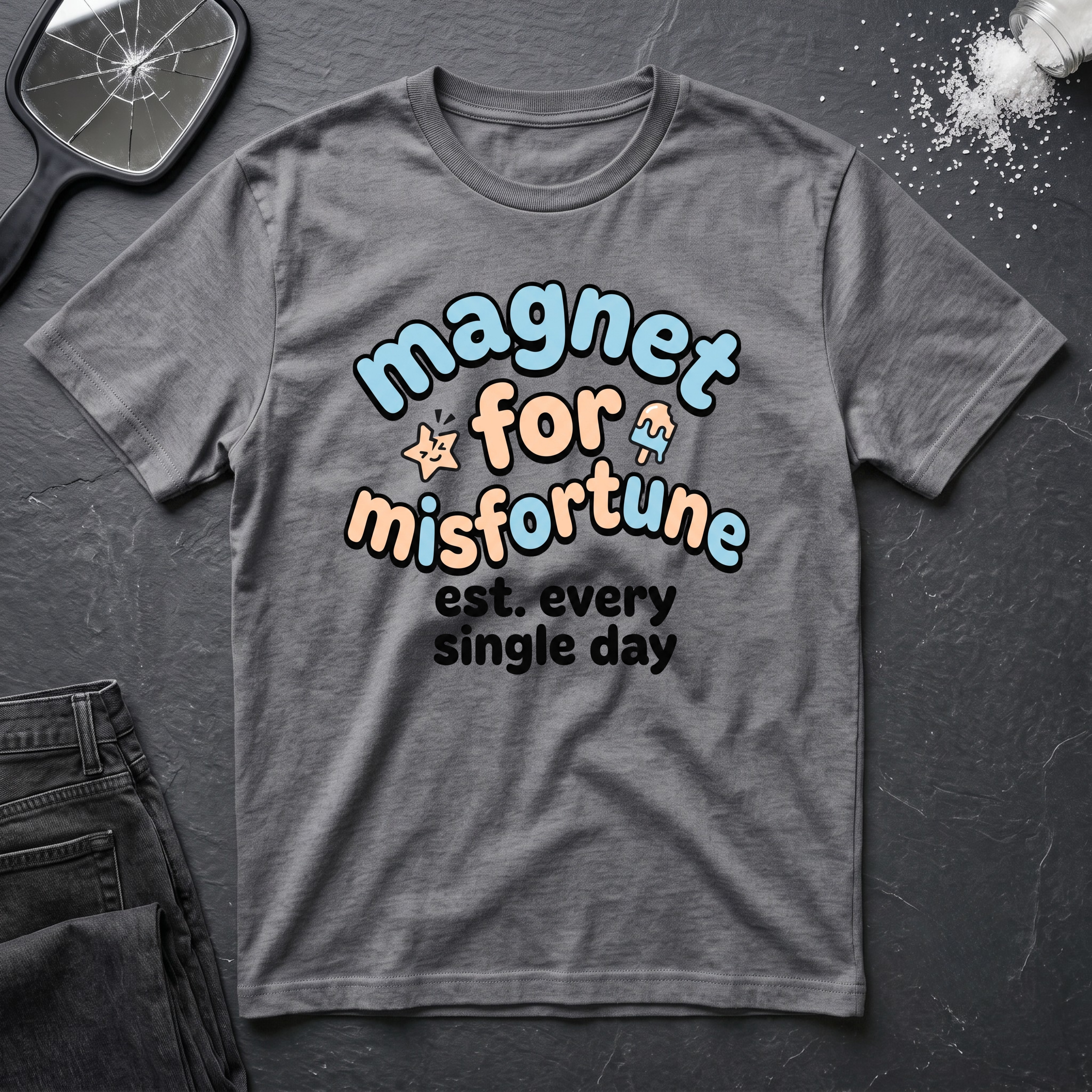 Magnet for Misfortune T-Shirt