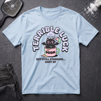 Terrible Luck But Still Standing Cartoon T-Shirt