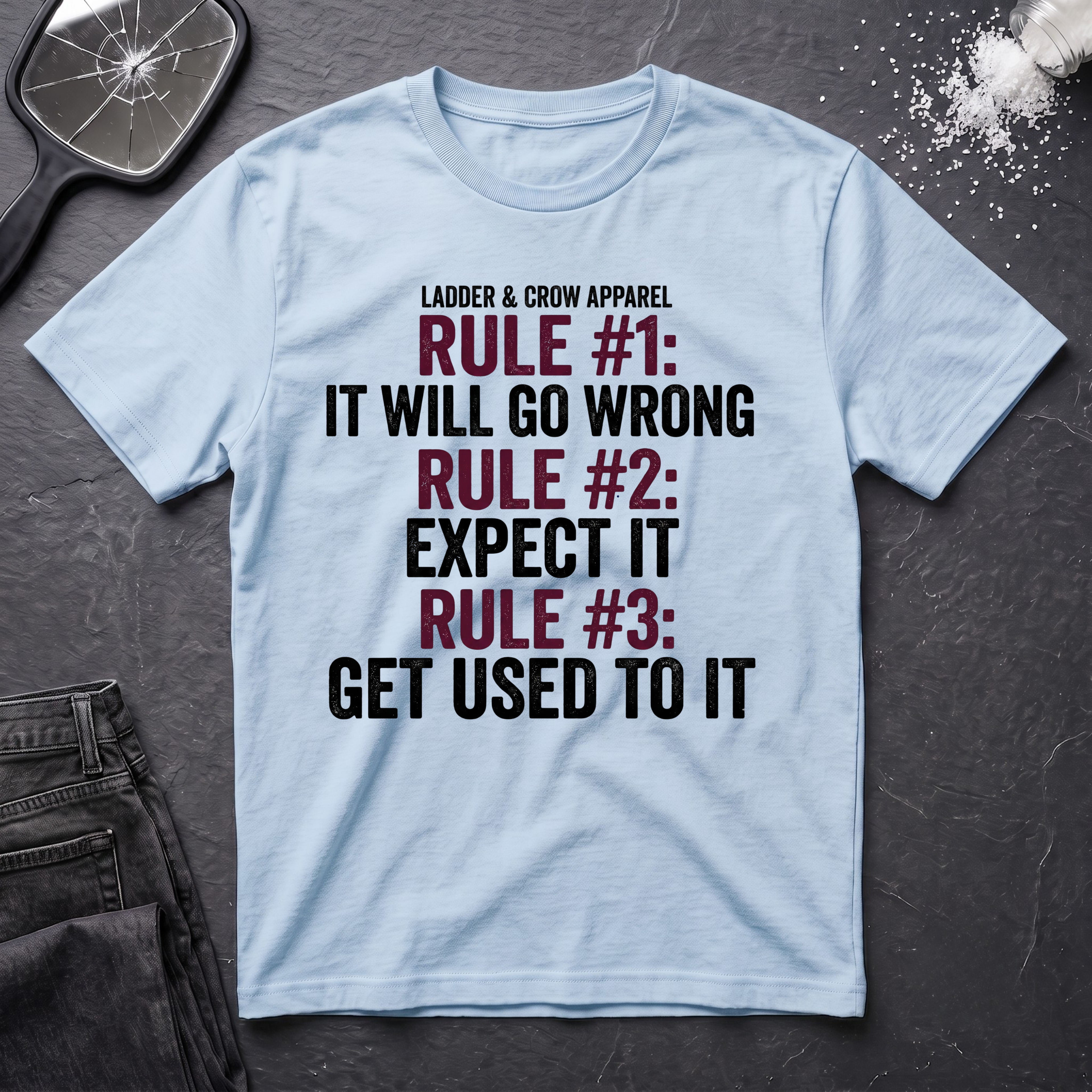 Ladder & Crow Rules T-Shirt