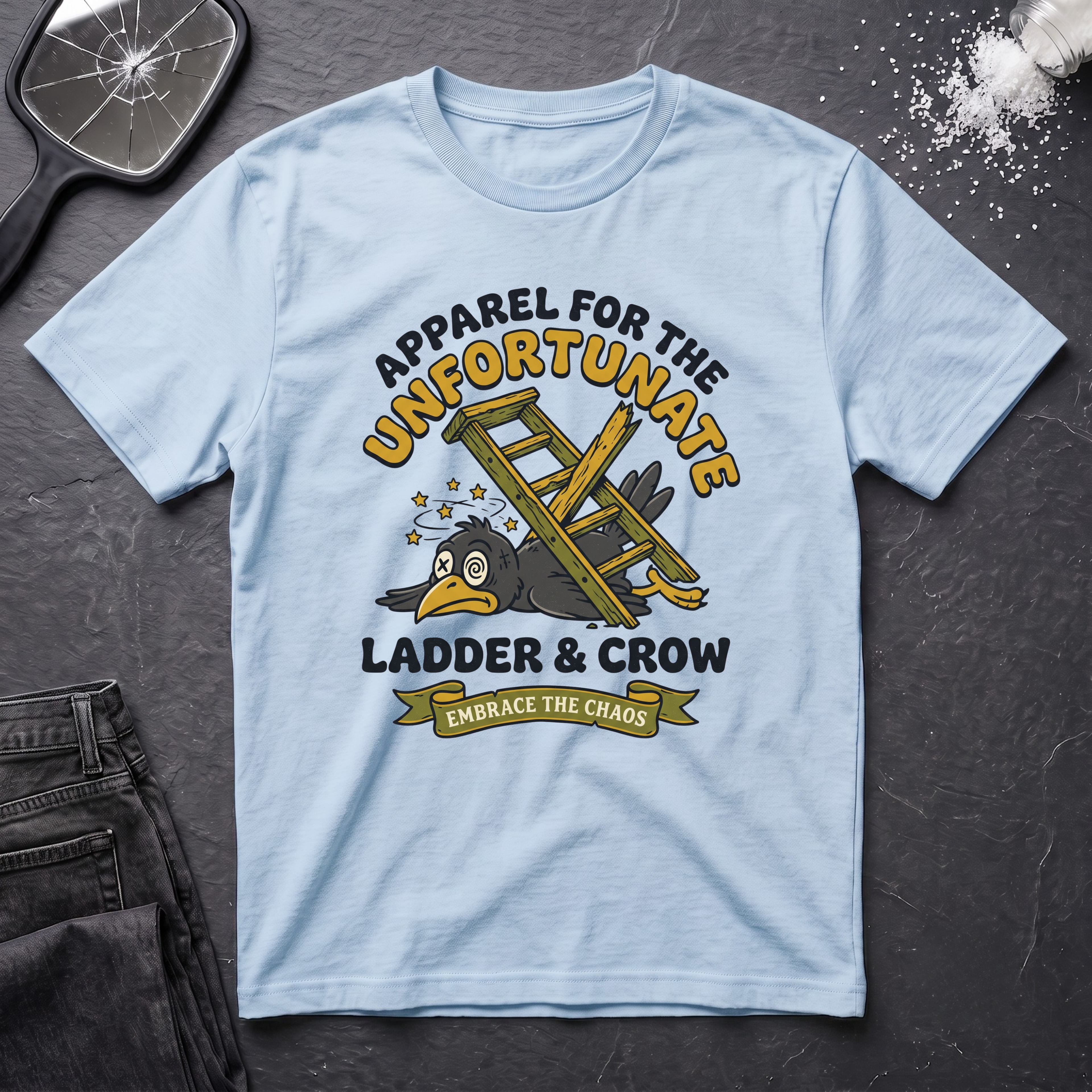 Embrace The Chaos Cartoon T-Shirt