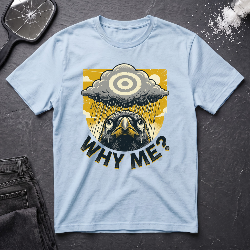 Why Me Crow Cloud T-Shirt