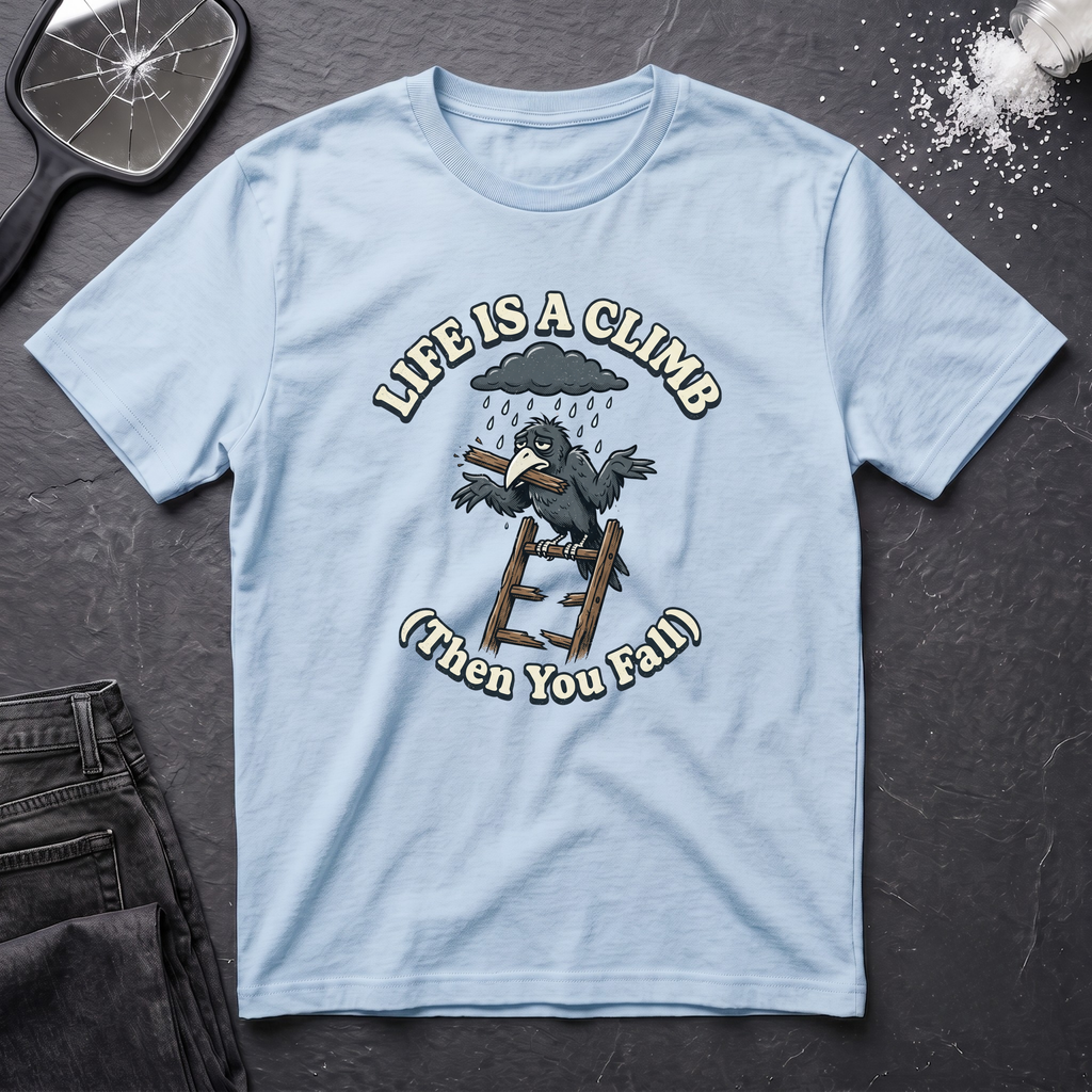 Life Is A Climb Then You Fall T-Shirt
