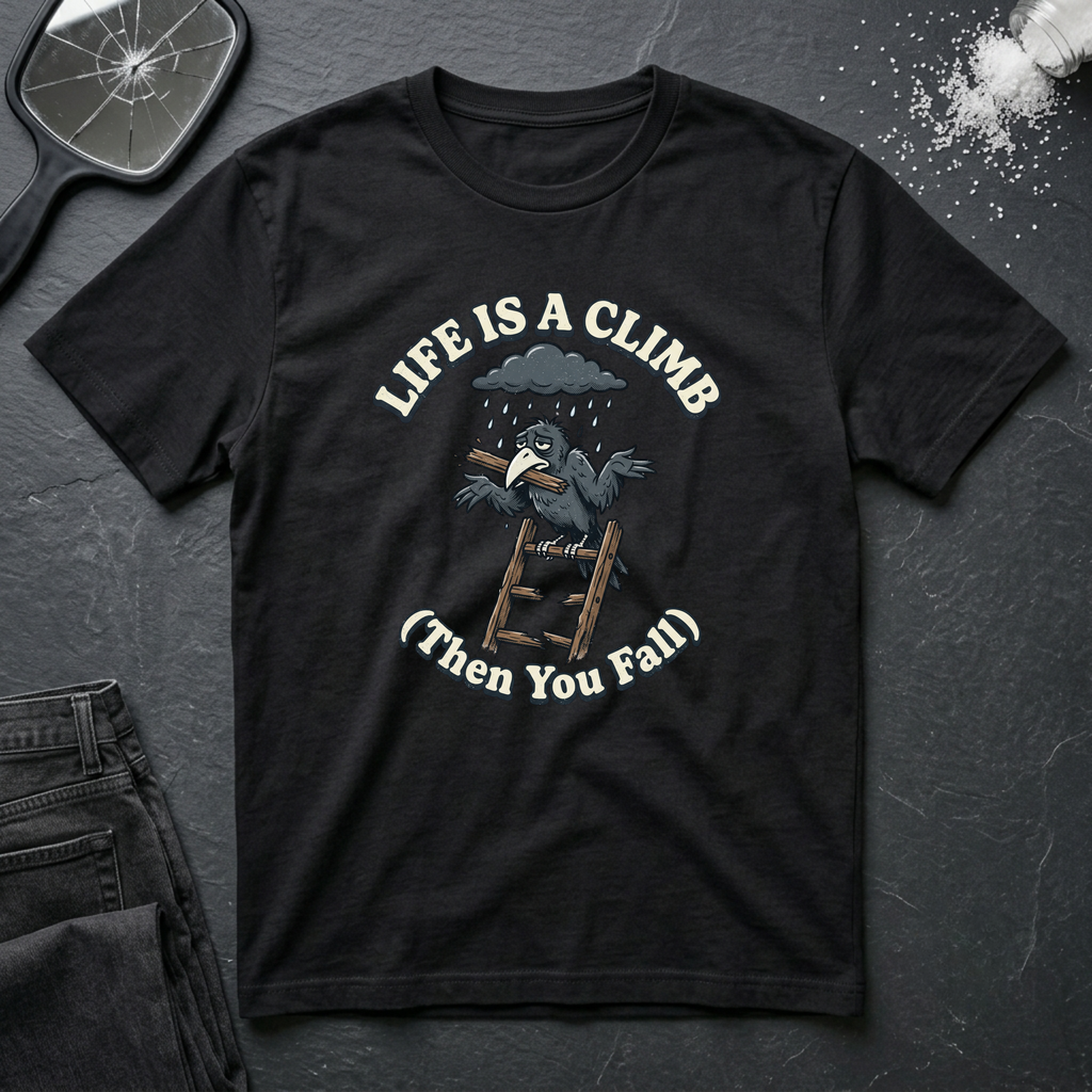 Life Is A Climb Then You Fall T-Shirt