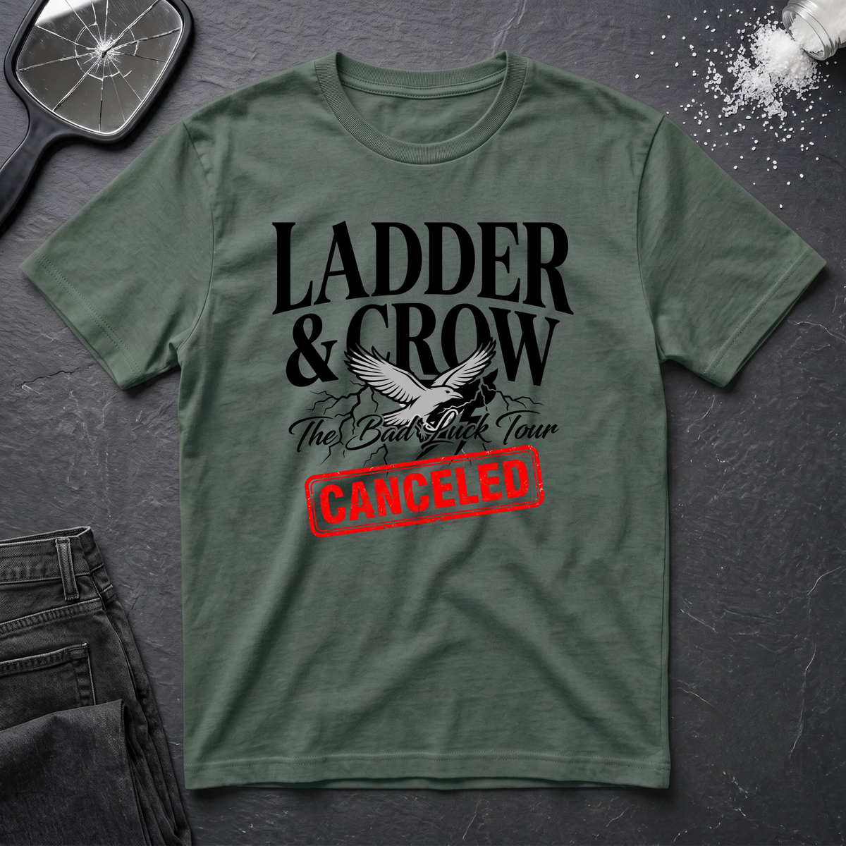 Ladder & Crow Bad Luck Tour Canceled T-Shirt