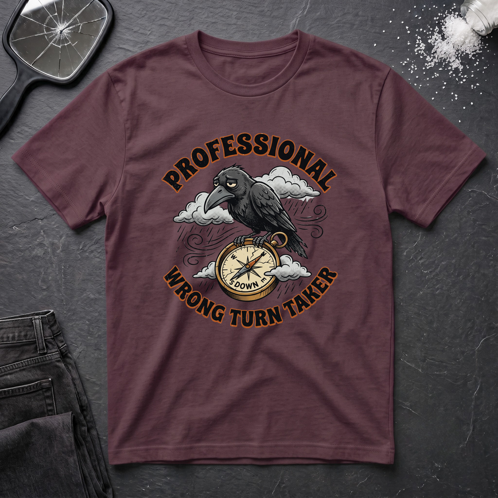 Professional Wrong Turn Taker T-Shirt