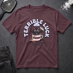 Terrible Luck But Still Standing Cartoon T-Shirt