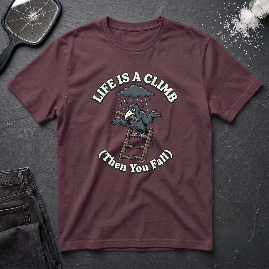 Life Is A Climb Then You Fall T-Shirt